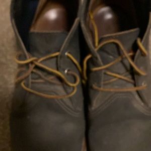 Blue suede Red Wing chukkas